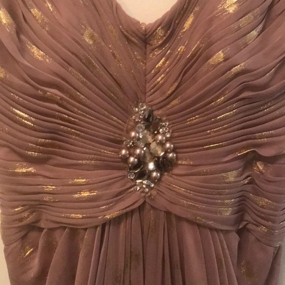 Adrianna Papell EUC flattering strapless gown - Picture 6 of 8